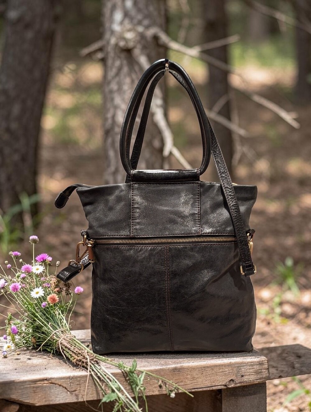 Hobo Vintage Leather Sheila Satchel